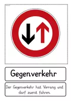 Vorschau - Präsentationen/Tafelbilder - Verkehrsschilder Tafelmaterial - Seite 1