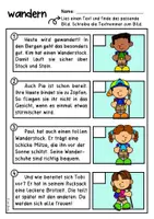 Vorschau - Arbeitsblätter - Lesen und zuordnen interaktive PDF #homeschooling - Seite 1
