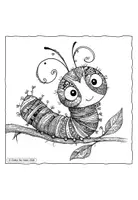 Vorschau - Mal- und Bastelvorlagen - Ausmalbilder Frühling/ Sommer: Tiere in meinem Garten (FREEBIE) - Seite 3