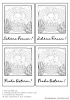 Vorschau - Mal- und Bastelvorlagen - Elefantenklasse Ostergrüße zum Ausmalen - Seite 2