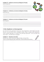 Vorschau - Arbeitsblätter - Biomoleküle & molekulare Genetik Klassenarbeit Klasse 11 - Seite 2