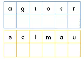 Aperçu - Apprentissages en autonomie - Kit pédagogique Lettres et Alphabet - Page 1
