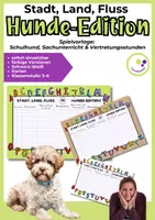 Vorschau - Mal- und Bastelvorlagen - Materialpaket Schulhund: Regeln, Arbeitsmaterial, Klassenraum - Seite 1