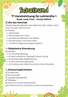 Vorschau - Mal- und Bastelvorlagen - Materialpaket Schulhund: Regeln, Arbeitsmaterial, Klassenraum - Seite 2