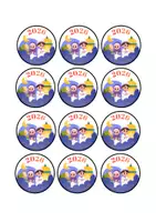 Vorschau - Mal- und Bastelvorlagen - Kinder DaZ Ramadan-Button - Ramadan Kareem - Deckblatt