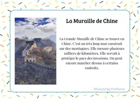 Aperçu - Apprentissages en autonomie - Rallye Copie sur le thème : Monuments du monde (x40) - Page 3