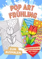 Vorschau - Arbeitsblätter - Kunst zwischendurch Frühling - Deckblatt