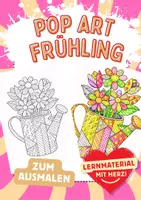Vorschau - Mal- und Bastelvorlagen - Pop Art Frühling - Deckblatt