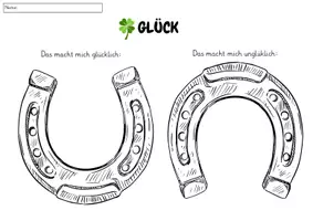 Vorschau - Arbeitsblätter - Arbeitsblätter zum Thema Glück - Seite 2