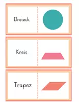 Vorschau - Spiele - Lesedomino Geometrische Formen – Lesespiel | Grundschule & DaZ - Seite 2