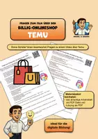 Vorschau - Arbeitsblätter - Digitale Bildung: Fragen zum Online-Billighändler Temu - Deckblatt