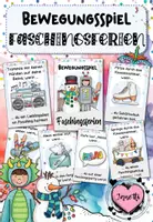 Vorschau - Spiele - Bewegungsspiel: Faschingsferien (aktive Ferienreflexion) - Deckblatt