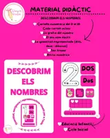 Vista previa - Decoración del aula - Descobrim els nombres🩷🤍🔢 - Portada