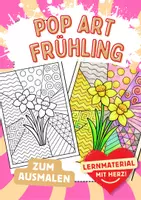 Vorschau - Arbeitsblätter - POPART Frühling - Deckblatt