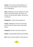 Vorschau - Text - Märchen: Rotkäppchen (Skript für Theater) - Seite 3