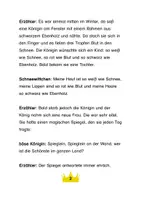 Vorschau - Text - Märchen: Schneewittchen (Skript für Theater) - Seite 3