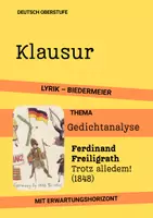 Vorschau - Arbeitsblätter - Materialpaket: Politische Lyrik des Vormärz & Revolution 1848 – 4 Oberstufenklausuren (Heine, Freiligrath, Herwegh) - Seite 1