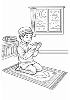 Vorschau - Anderer Materialtyp - Detaillierte und einfache Ausmalbilder zum Thema Ramadan - Seite 1