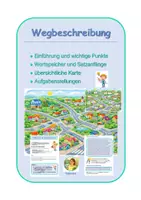 Vorschau - Arbeitsblätter - Wegbeschreibung - Deckblatt