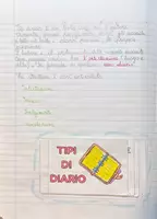 anteprima - Esercizi - IL DIARIO E LA LETTERA – Lezione Italiano classi 4° e 5° - Pagina 3