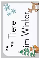 Vorschau - Spiele - Tiere im Winter – Komplettpaket für Klasse 2/3 (Arbeitsblätter, Wissenskartei & Spiele) - Seite 2