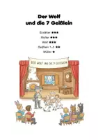 Vorschau - Text - Märchen: Der Wolf und die 7 Geißlein (Skript für Theater) - Seite 2