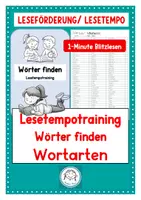 Vorschau - Stundenentwürfe - Bundle: Lesetraining. Lesetempo steigern. Blitzlesen - Seite 1