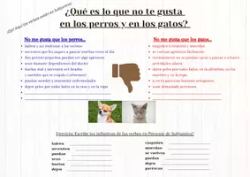 Vorschau - Arbeitsblätter - Prompt - Perros o Gatos - Seite 2