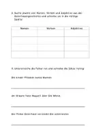 Vorschau - Arbeitsblätter - Wortartenübung Ostern - Seite 2