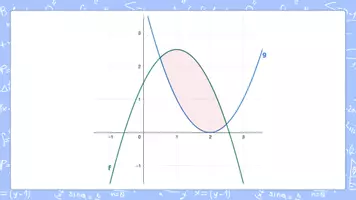 Vorschau - Arbeitsblätter - Integralrechnung: Fläche zwischen Funktionsgraphen - Seite 2