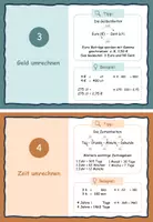 Vorschau - Stationenlernen - Lerntheke: Größen umrechnen - Seite 3