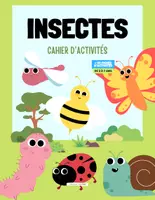 Aperçu - Préparation de séance / Séance complète - Insectes Cahier d'activités +49 fiches d'activités - Page de couverture