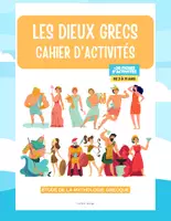 Aperçu - Préparation de séance / Séance complète - Dieux grecs Mythologie Cahier d'activités +28 fiches d'activités - Page de couverture