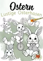 Vorschau - Mal- und Bastelvorlagen - Osterhasen zum Ausmalen – für Kita, Vorschule & Grundschule - Deckblatt