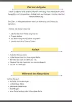 Vorschau - Arbeitsblätter - Sprechen A2/B1 – Gesprächskarten Beruf & Arbeitsplatz | DaZ - Seite 1