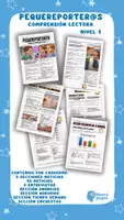 Vista previa - Unidades / Secuencias / Situaciones de Aprendizaje - PEQUEREPORTER@S COMPRENSIÓN LECTORA NIVEL 2 (9-11 AÑOS) - Portada