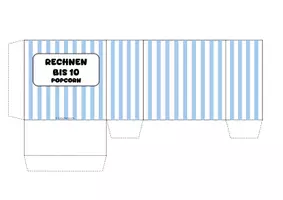 Vorschau - Arbeitsblätter - Lernspiel: Zahlenraum 10 Pommes/Popcorn - Seite 2
