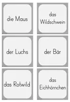 Vorschau - Spiele - Tiere im Winter – Paare finden-Spiel (Tiere & Tierspuren) | Sachunterricht Klasse 2–3 - Seite 2