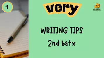 Vista previa - Presentaciones - WRITING TIPS 2nd batx - very - Portada