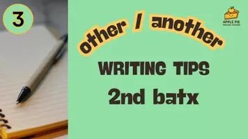 Vista previa - Presentaciones - WRITING TIPS 2nd batx - other and another - Portada