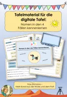 Vorschau - Arbeitsblätter - Materialpaket: Nomen in den 4 Fällen kennenlernen - Seite 1
