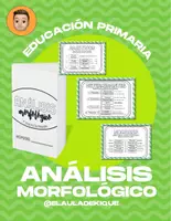 Vista previa - Hojas de trabajo - Tipos de Palabras - Análisis Morfológico (4º Educación Primaria) - página 1