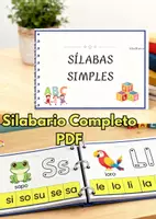 Vista previa - Refuerzo / NEE / Materiales de apoyo - Silabario Completo, sílabas simples y trabadas.PDF - Portada