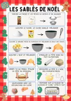 Aperçu - Apprentissages en autonomie - Recette - Les sablés de Noël - Page 1