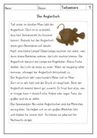 Vorschau - Arbeitsblätter - Lesen: Tiere der Tiefsee - Leseverstehen - Seite 1