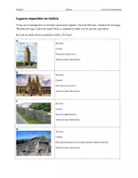 Vorschau - Arbeitsblätter - Galicia – Hojas de trabajo - Seite 1