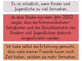 Vorschau - Poster - Tafelmaterial zum Aufbau eines Arguments - Seite 1