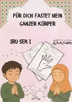 Vorschau - Arbeitsblätter - Für dich fastet mein ganzer Körper_Ramadan IRU Sek I - Deckblatt