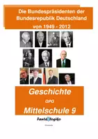 Vorschau - Stundenentwürfe - Die Bundespräsidenten der Bundesrepublik Deutschland (1) - Deckblatt