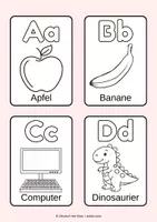 Προεπισκόπηση - Φύλλα εργασίας - Das deutsches Alphabet! - Εξώφυλλο
